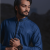 Men Blue Kameez Shalwar | Wash n Wear