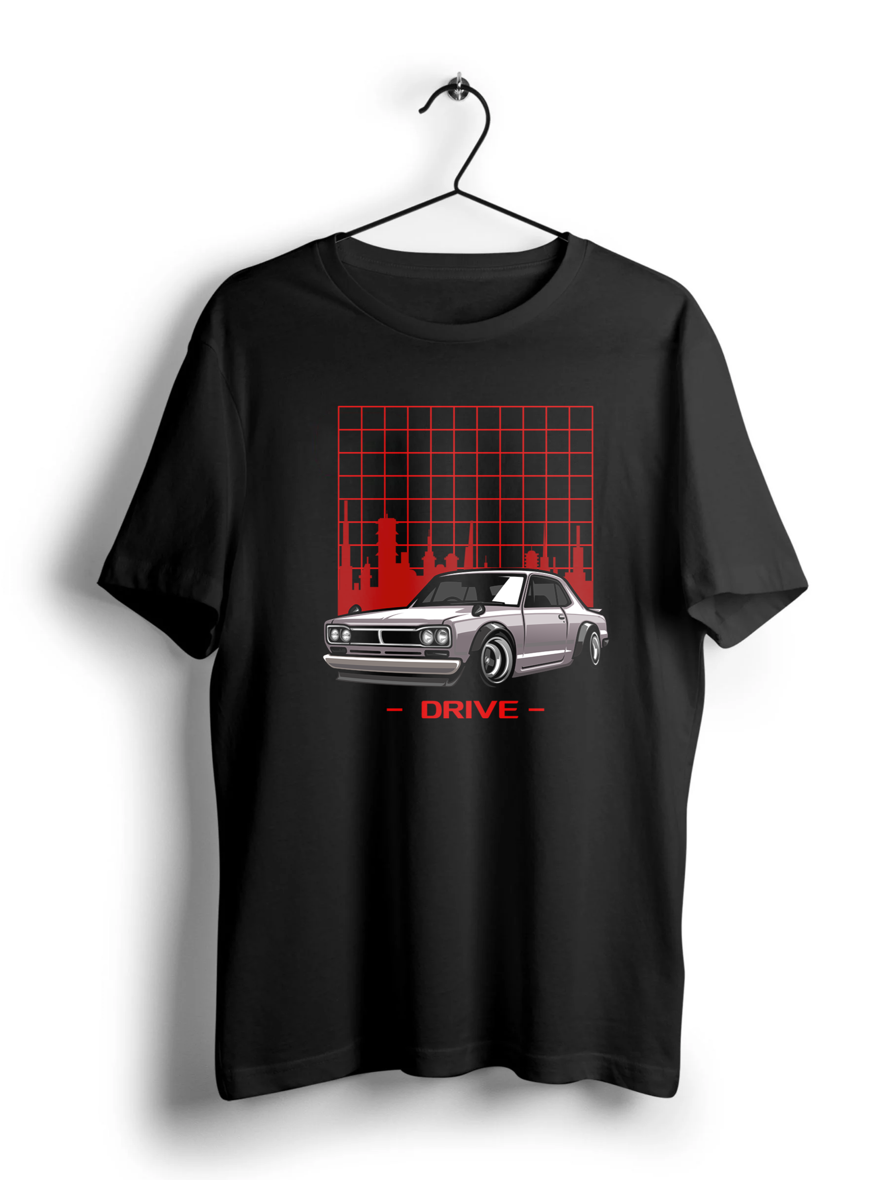 DriveCarHalfSleeveT-Shirt.png