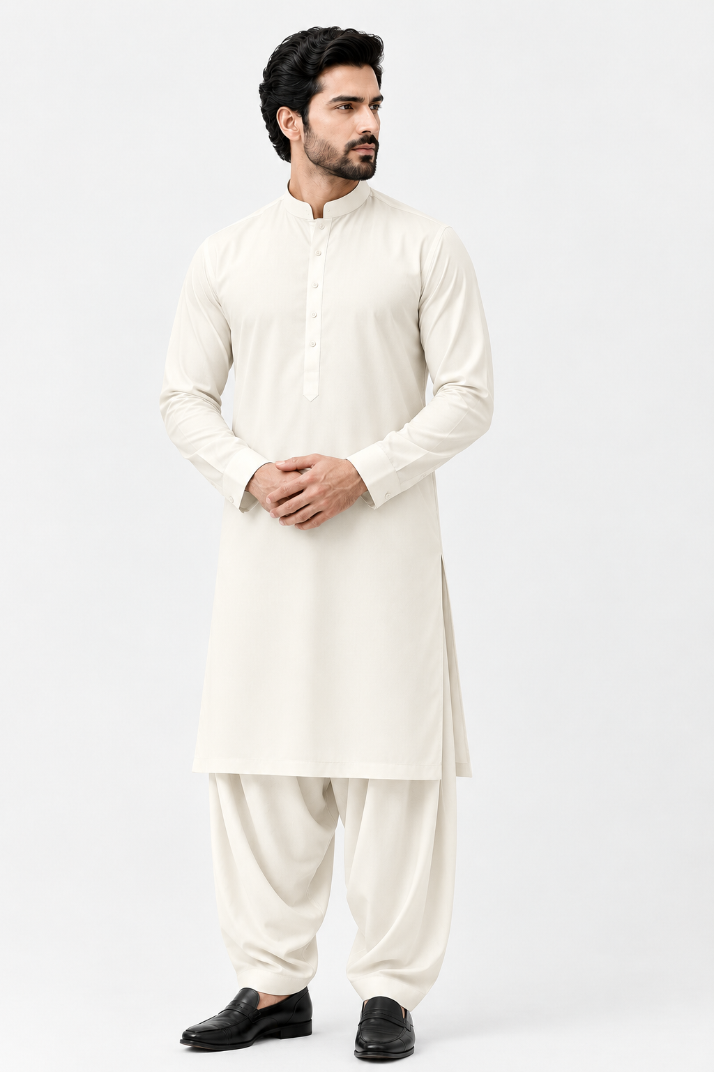Off-White Shalwar Kameez Off-White Shalwar Kameez