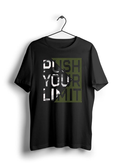 Push Your Limit Unisex Half Sleeve T-Shirt