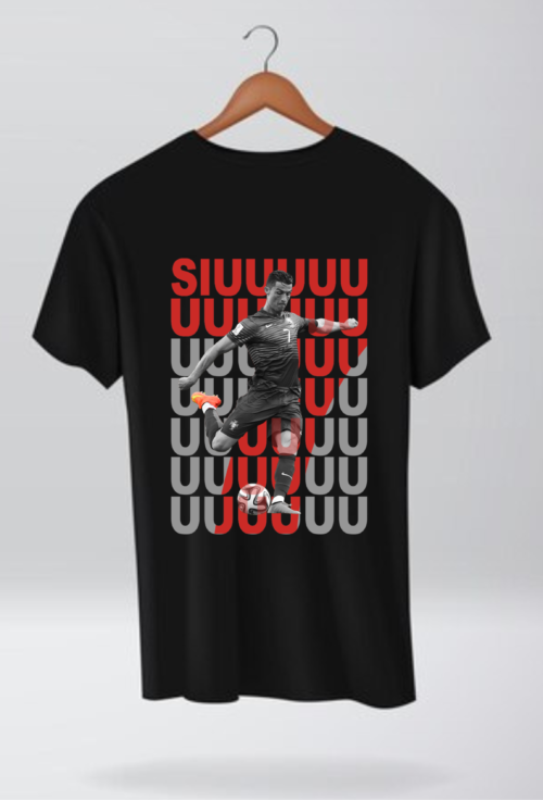 CR7 SIUUU Unisex Half Sleeve T-Shirt