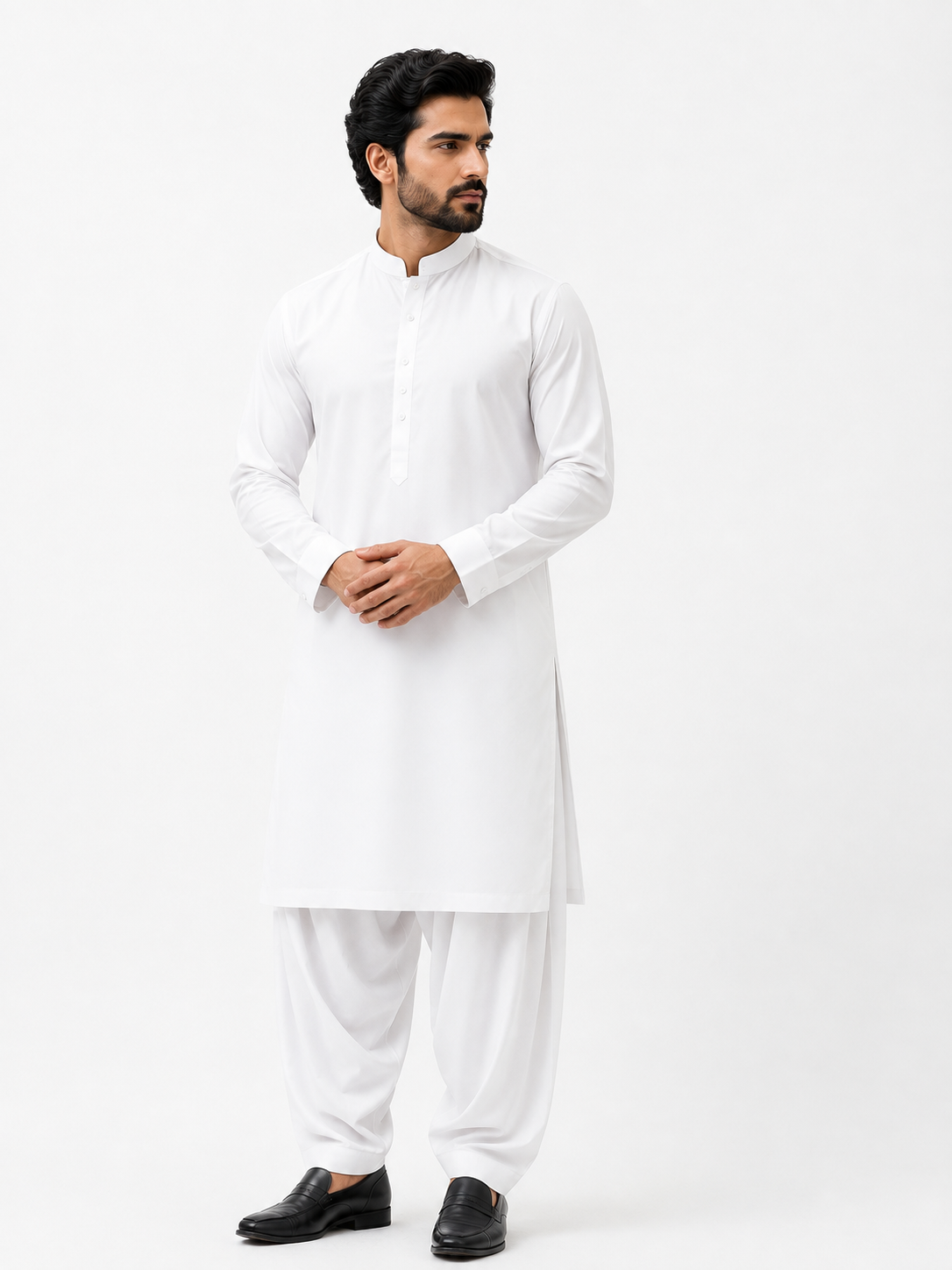 White Shalwar Kameez White Shalwar Kameez