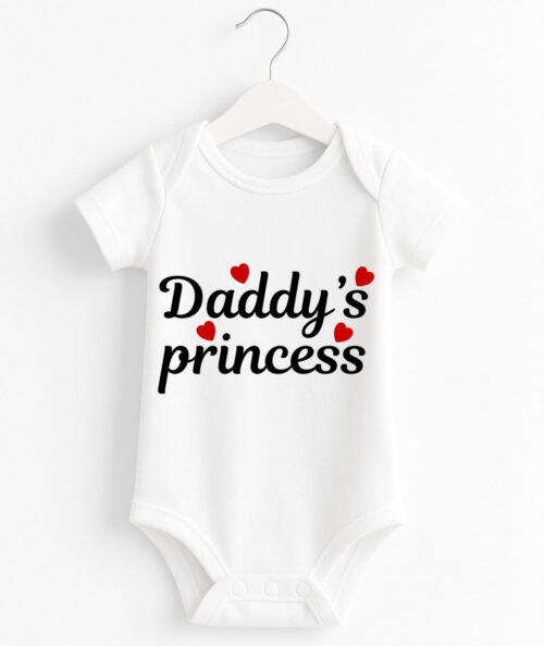 Customize Daddy's Princess Baby Romper